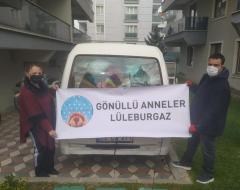 Gönüllü Anneler yılbaşında da sevindirecek