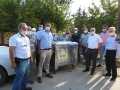 Kaymakam Yüce, Ceylanköy’de incelemelerde bulundu