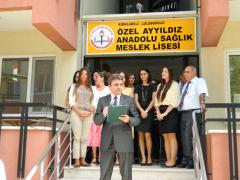 İlk Özel Sağlık Meslek Lisesi eğitime başladı