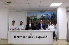 Milletvekili Minsolmaz parti teşkilatıyla buluştu