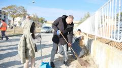 Kırklareli Belediye Başkanı Bulut, çevre temizliği etkinliğine katıldı