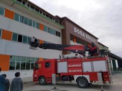 Okullarda deprem ve yangın tatbikatı