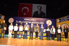 Kırklareli'nde e-Twinning Projesi ödül töreni düzenlendi