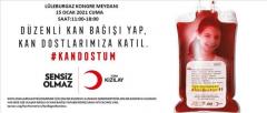 Kan çadırı bugün kurulacak