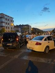 Lüleburgaz'da zincirleme trafik kazası; 1 yaralı