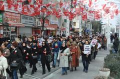 Lüleburgaz’da 8 Mart coşkusu