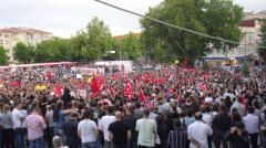 Lüleburgaz’da Gezi Parkı şöleni